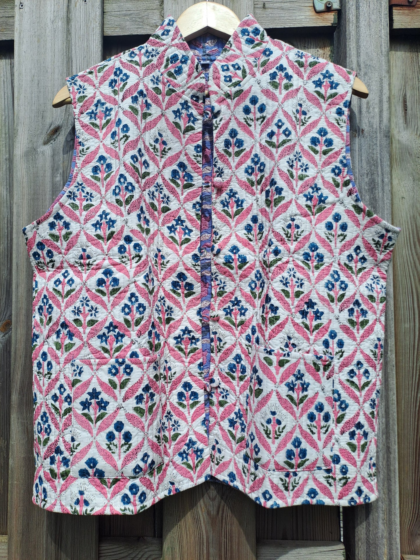 Gilet paars/roze