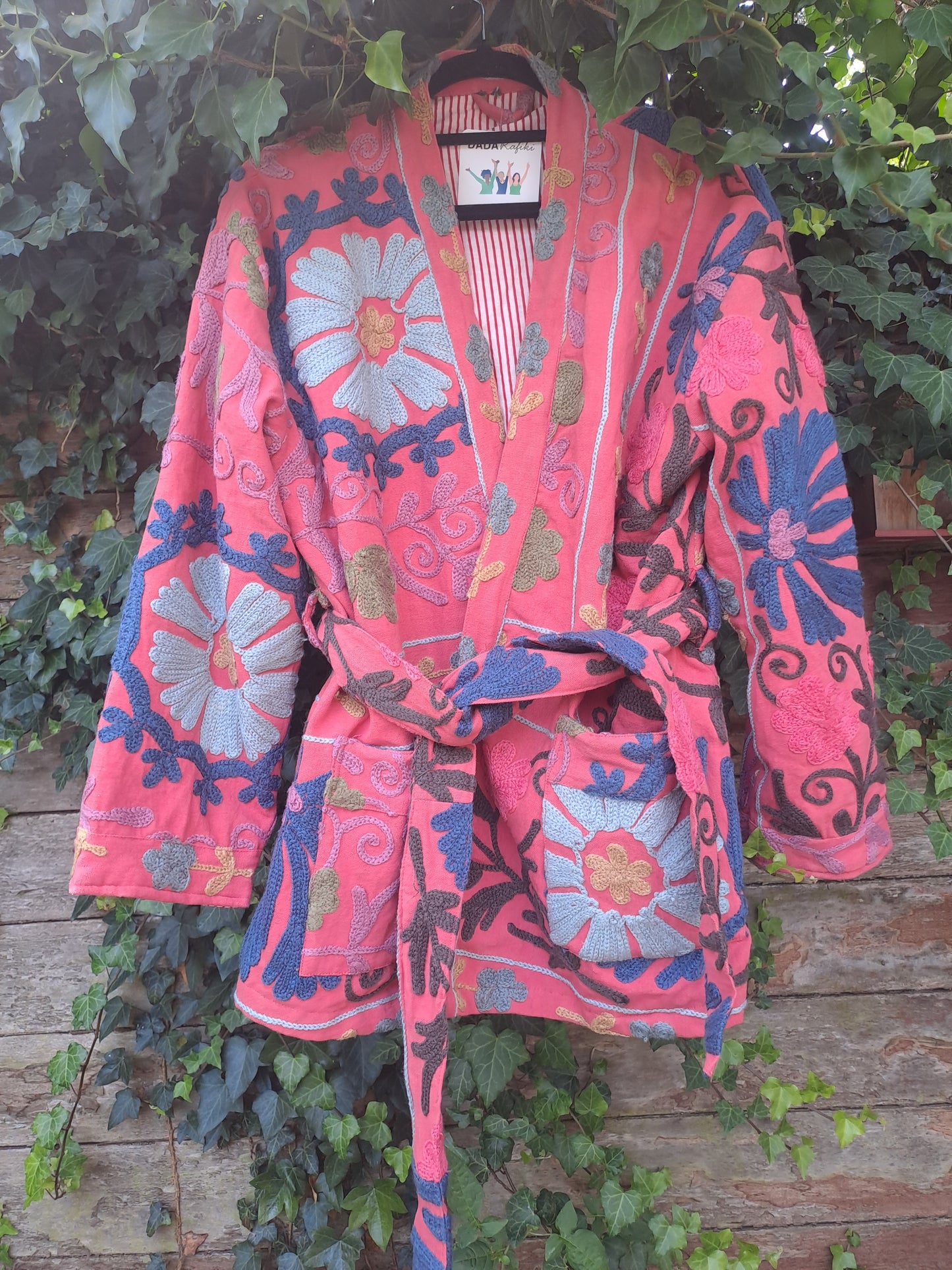 Suzani jasje roze/blauw