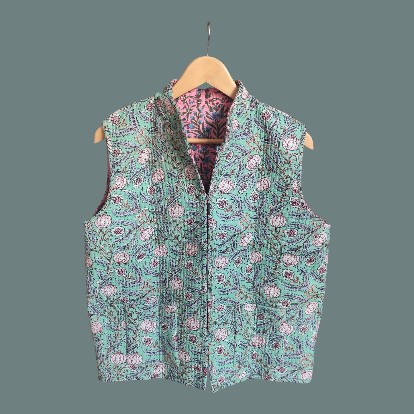 Katoenen gilet 40