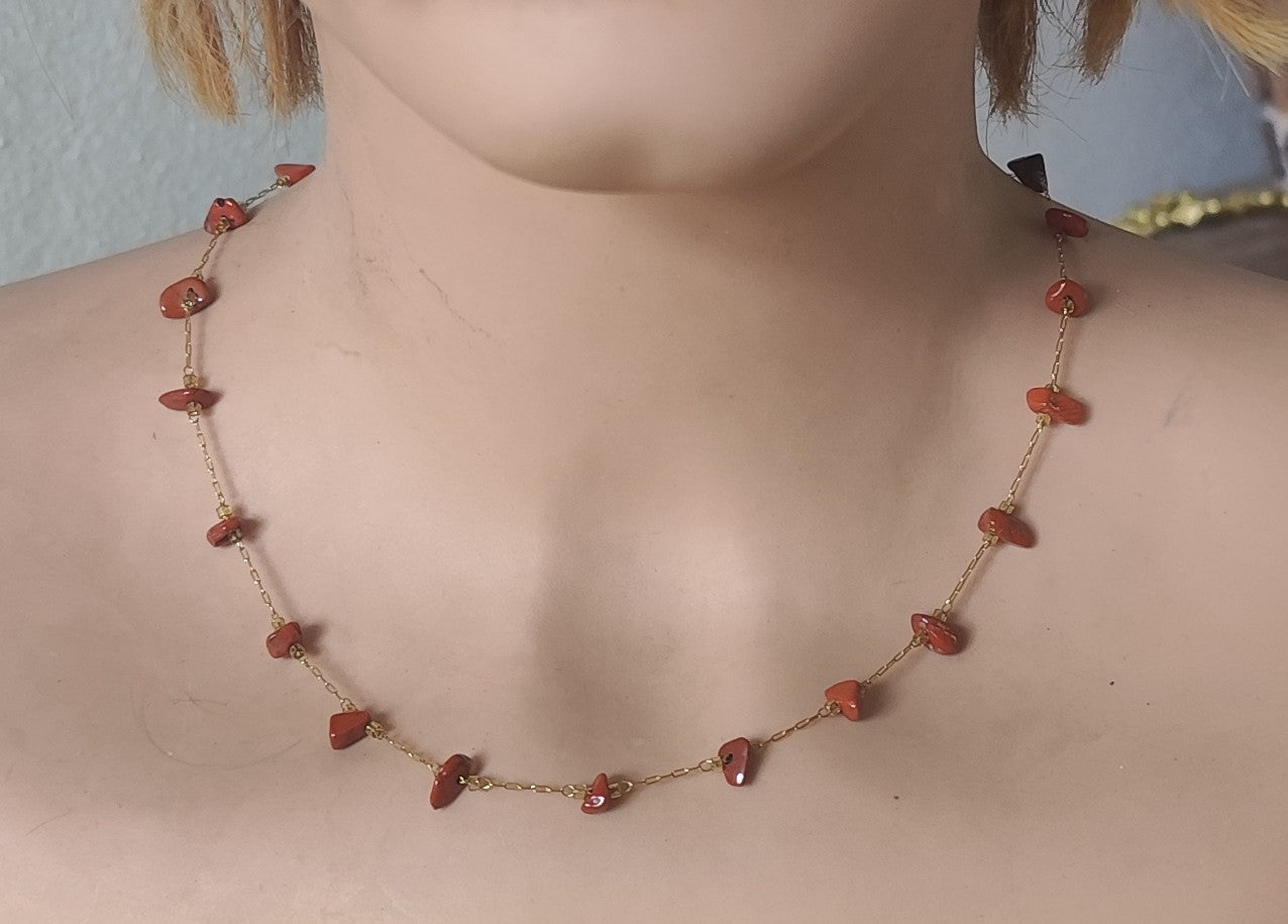 Armband red jasper