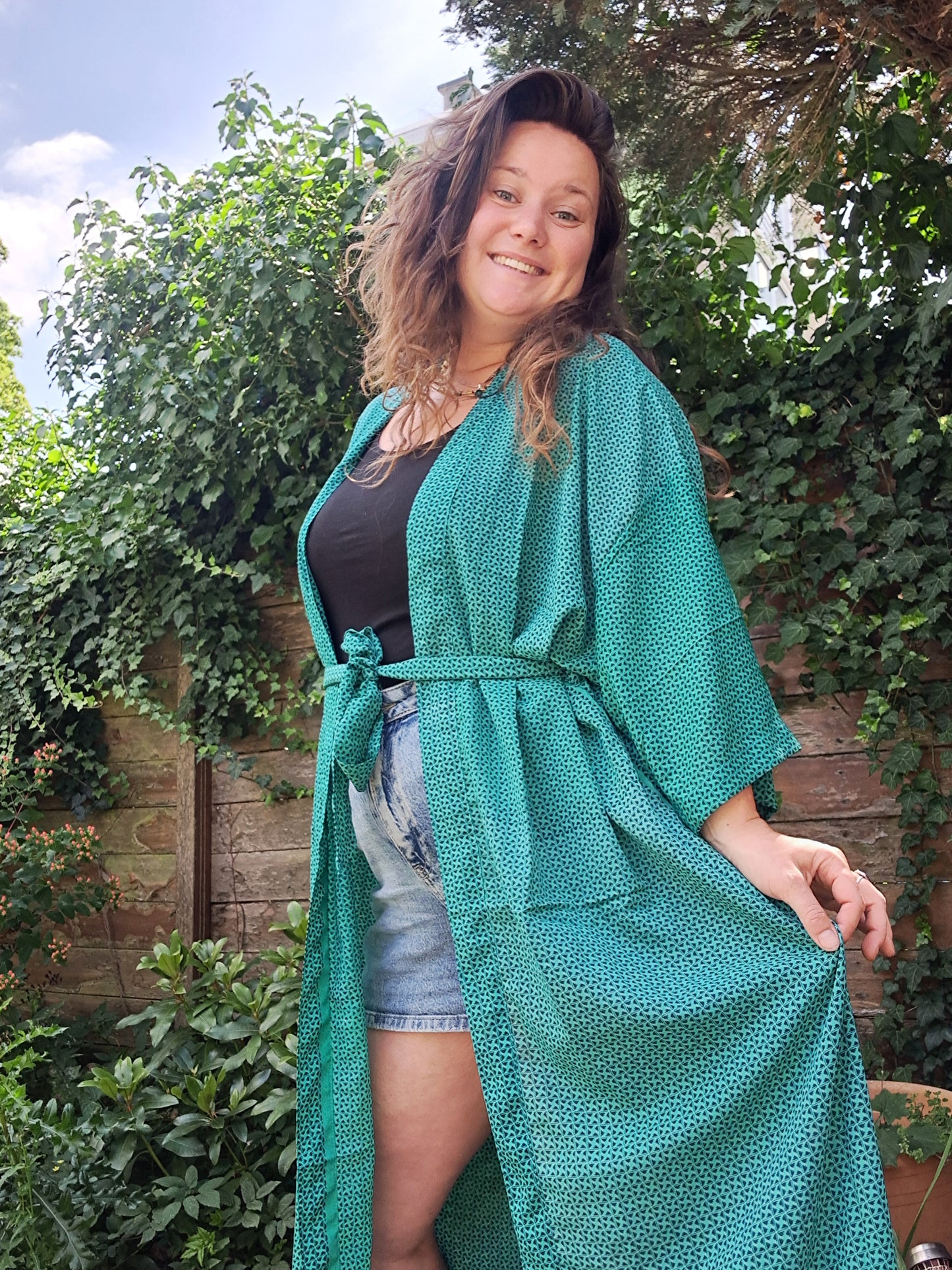Kimono turquoise