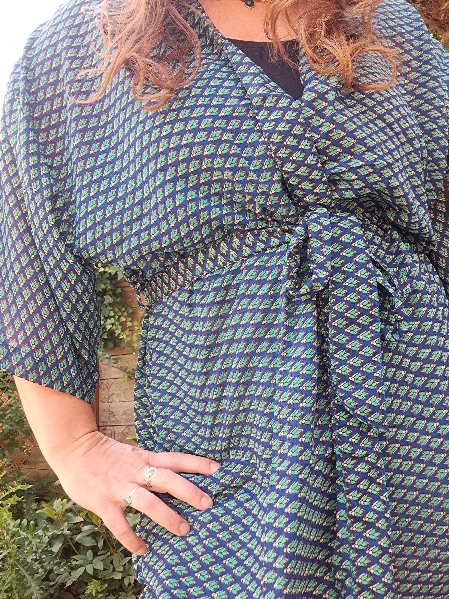 Kimono donkerblauw