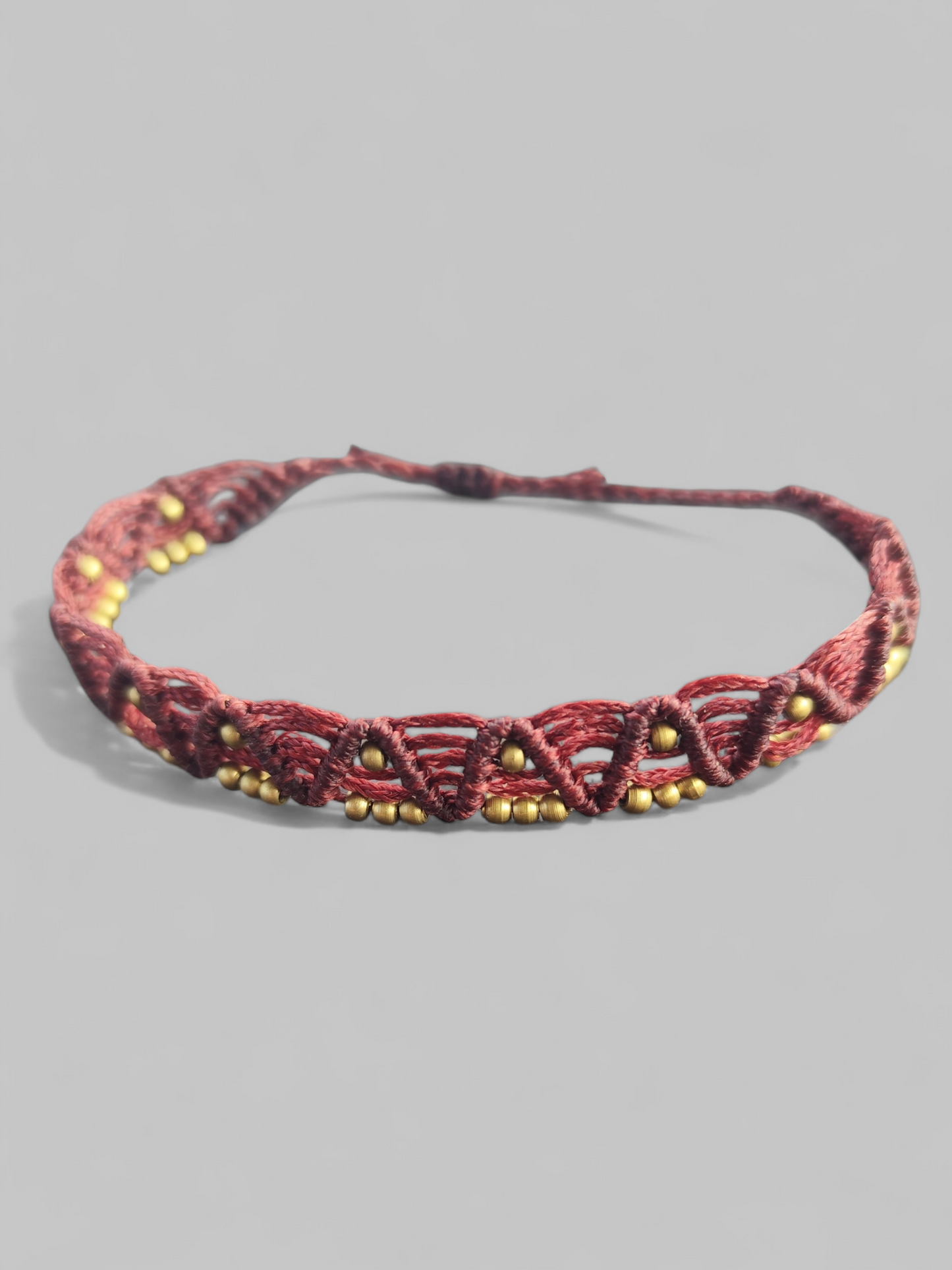 Macramé enkelbandje