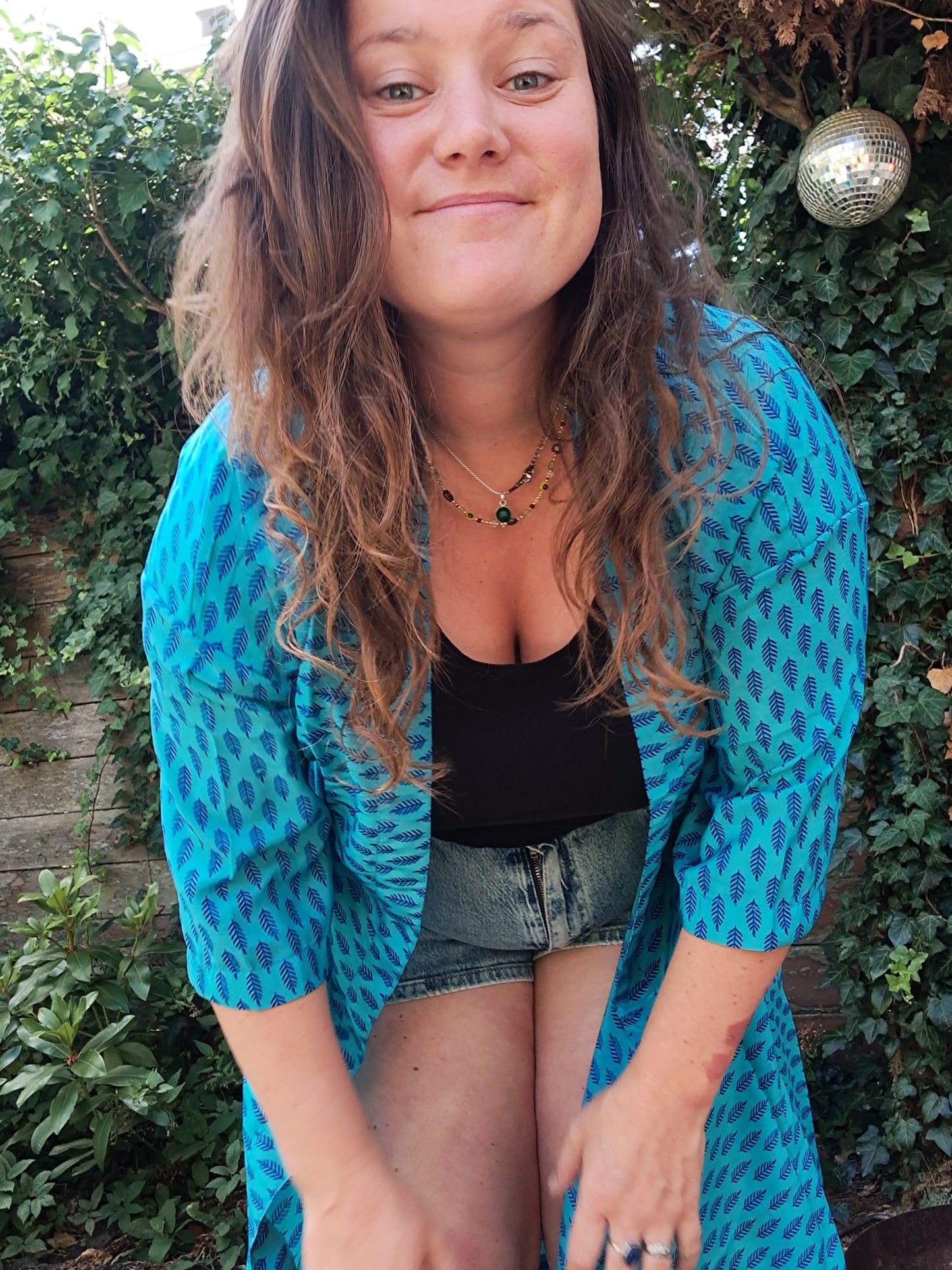 Kimono blauw