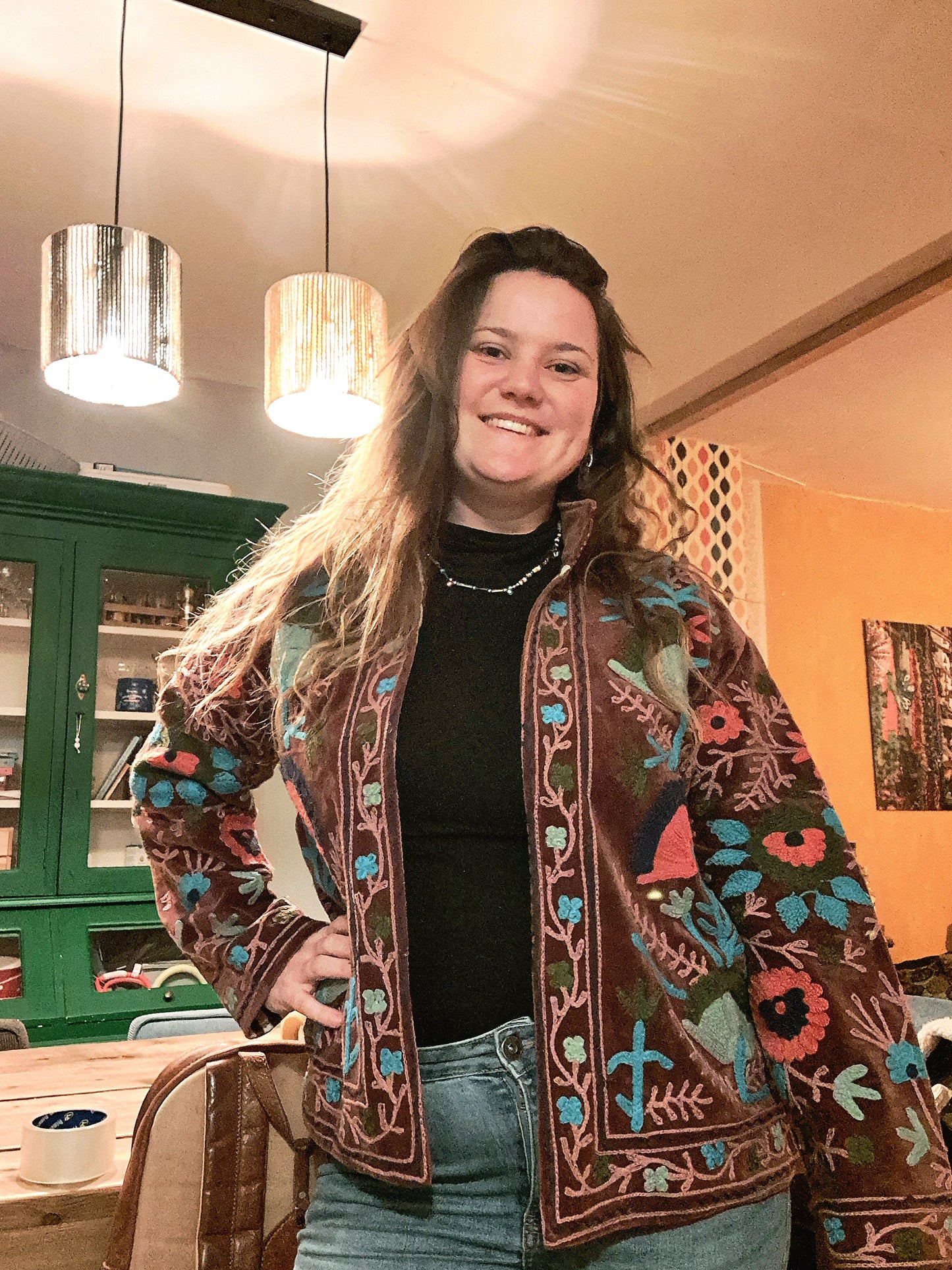 Suzani Velvet jasje bordeaux