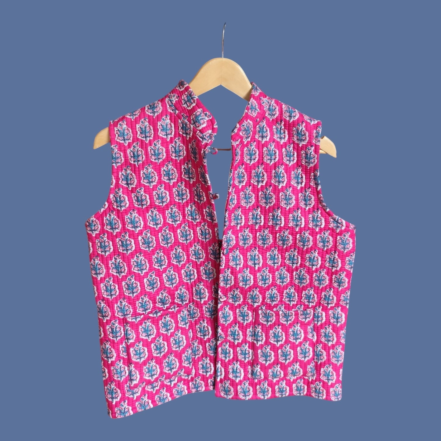 Katoenen gilet 46