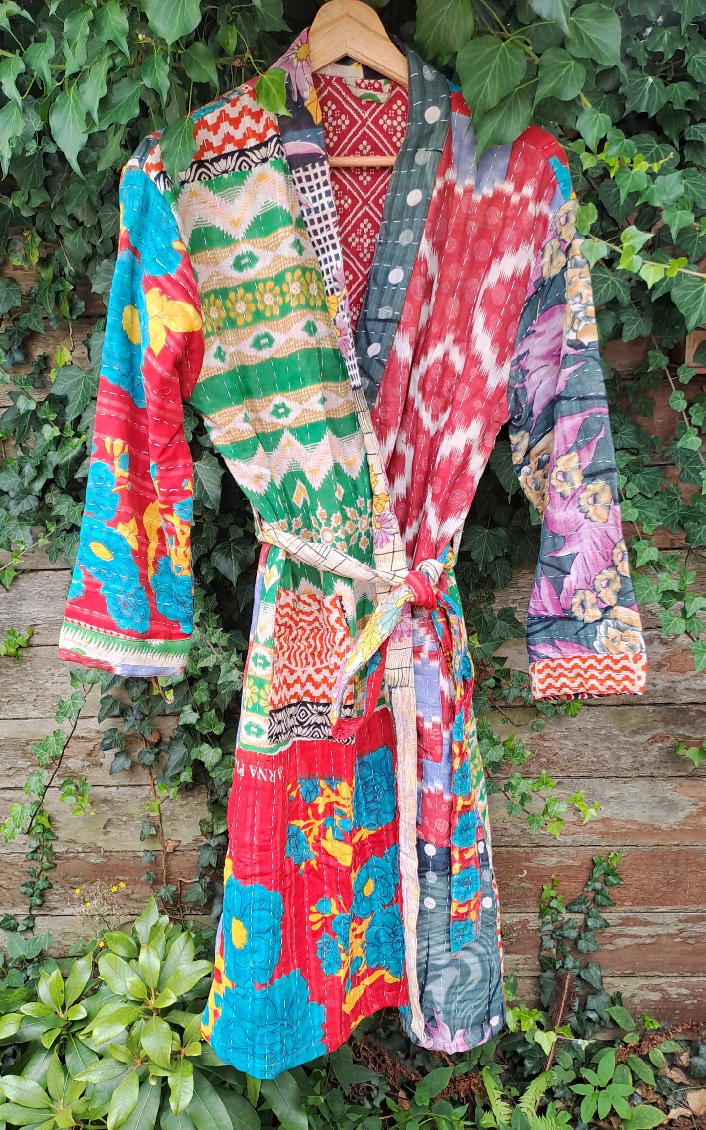 Lange kantha jas 6