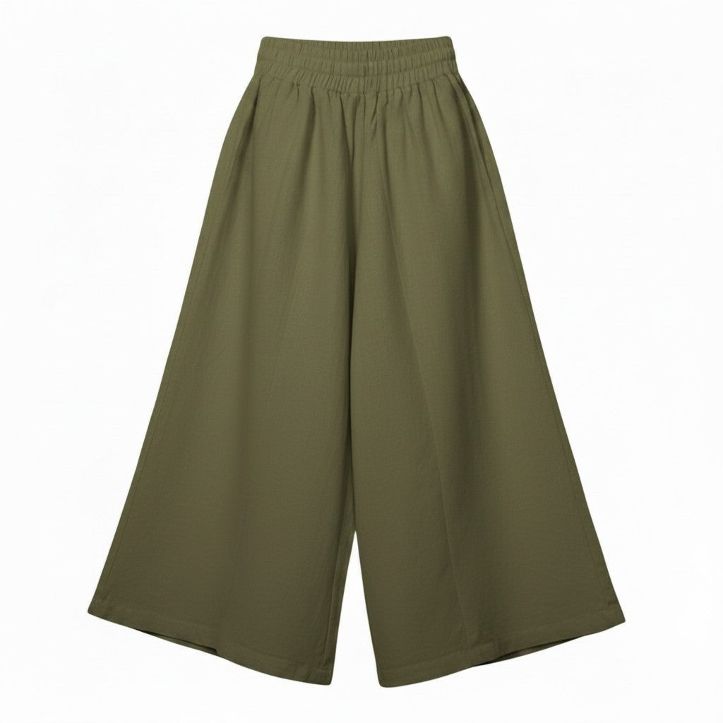 Linnen broek wijd