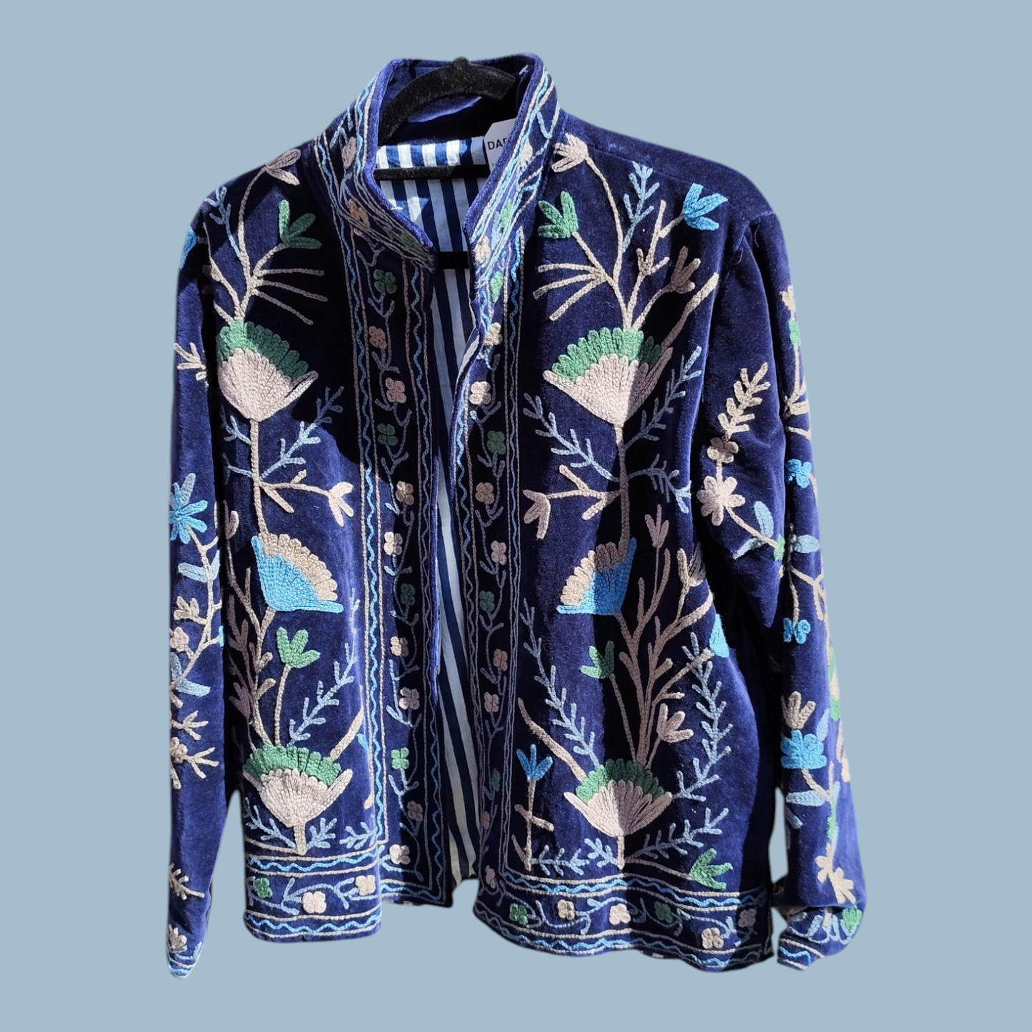 Suzani jasje donkerblauw