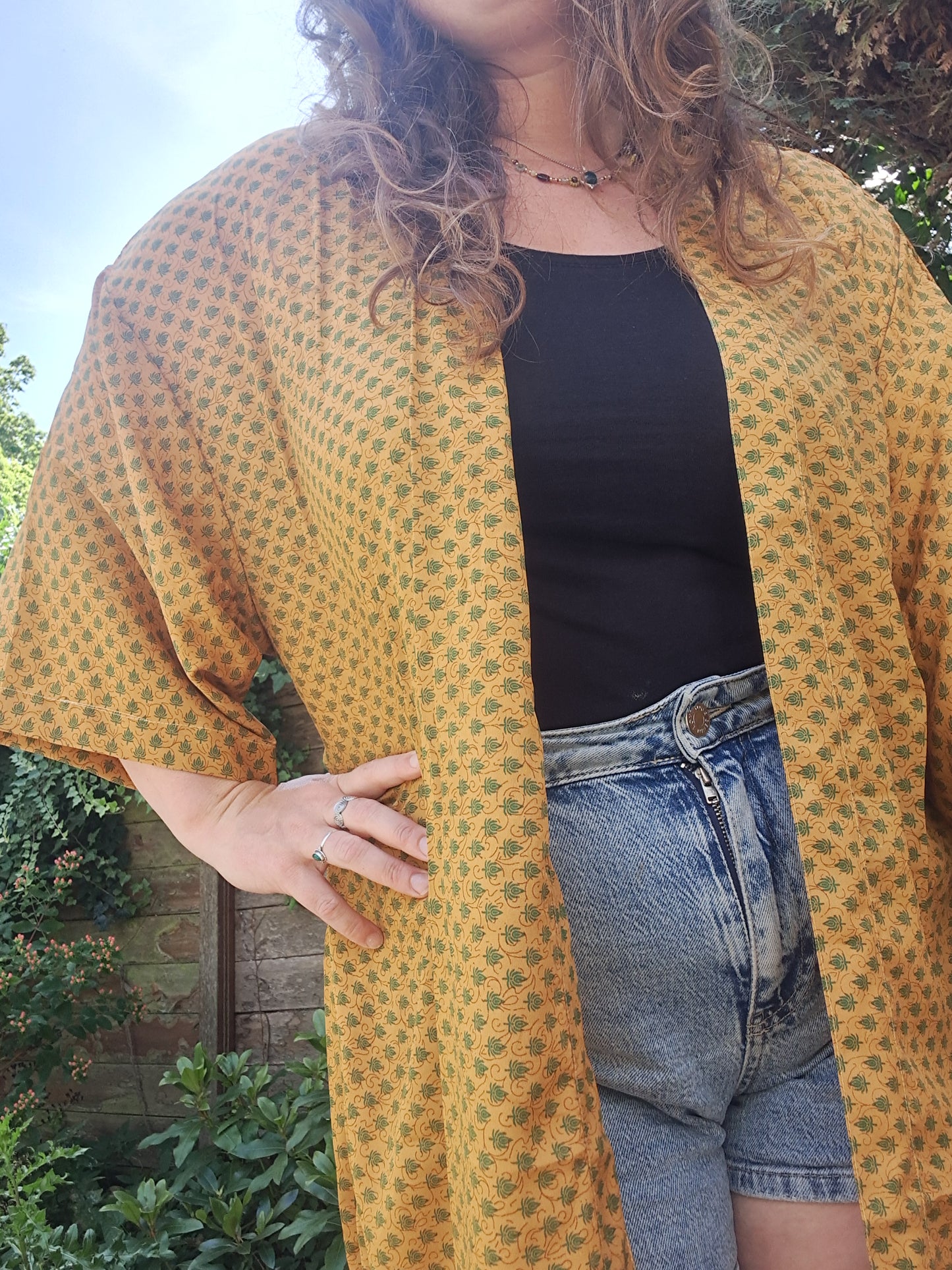 Kimono geel
