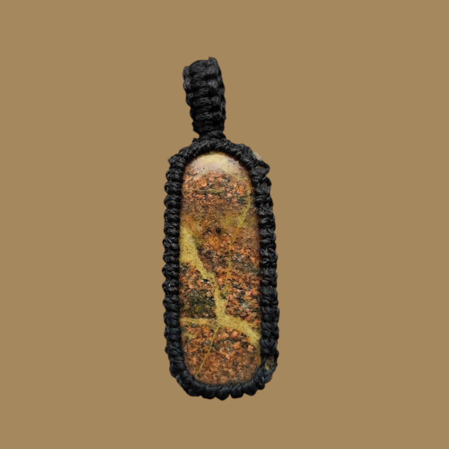 Macramé met mosagaat