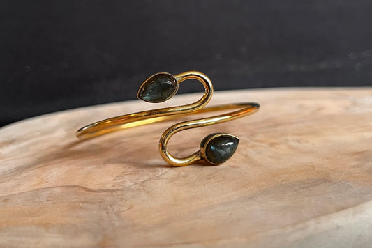 Messing armband oase