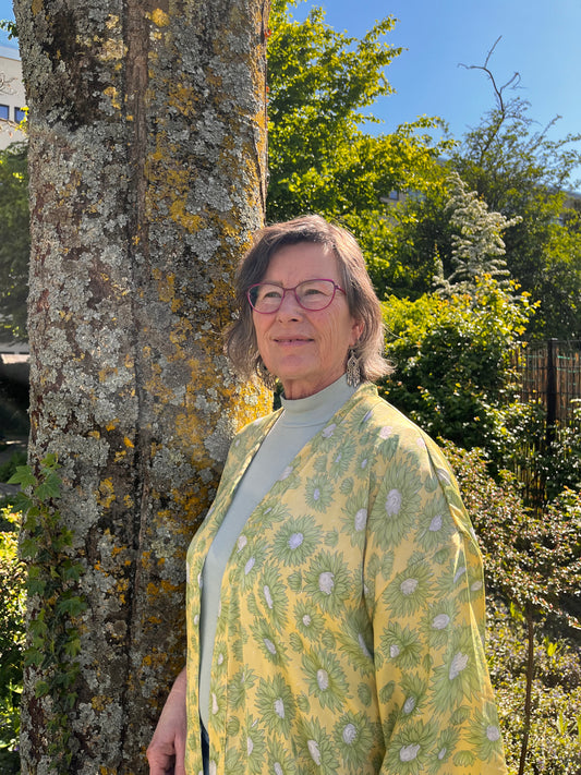 Kimono geel