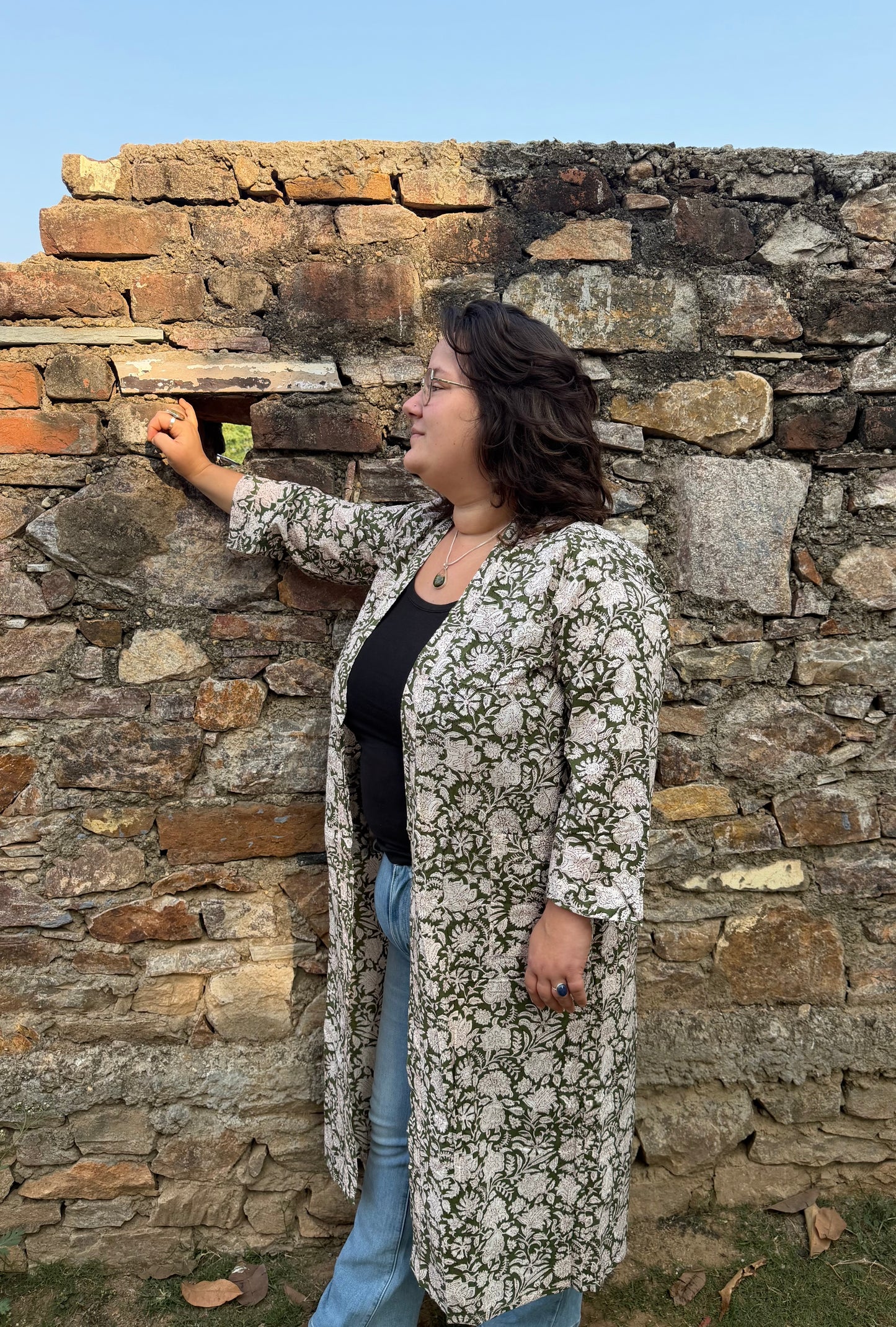 Katoene kimono Degana