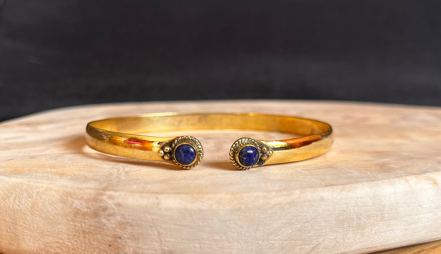 Messing armband Vaya