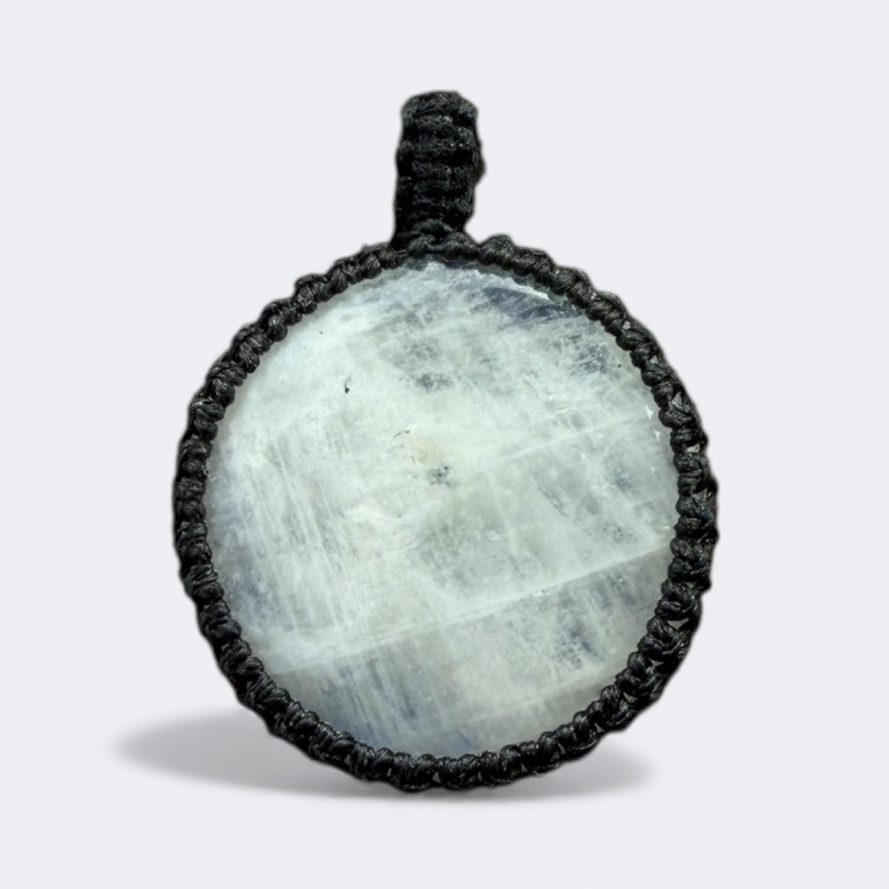 Macramé hanger maansteen