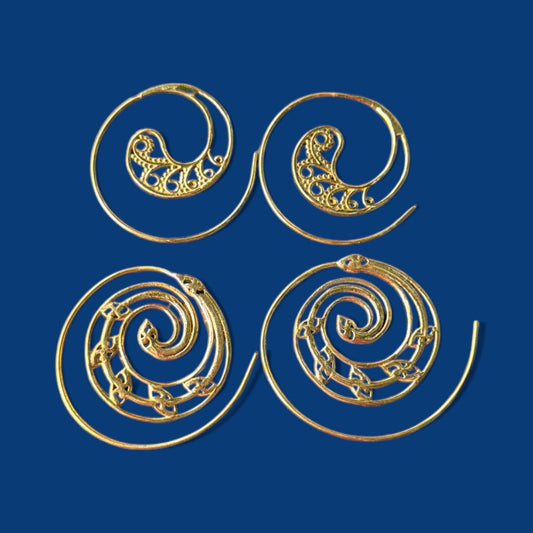 Messing oorbellen Jodhpur