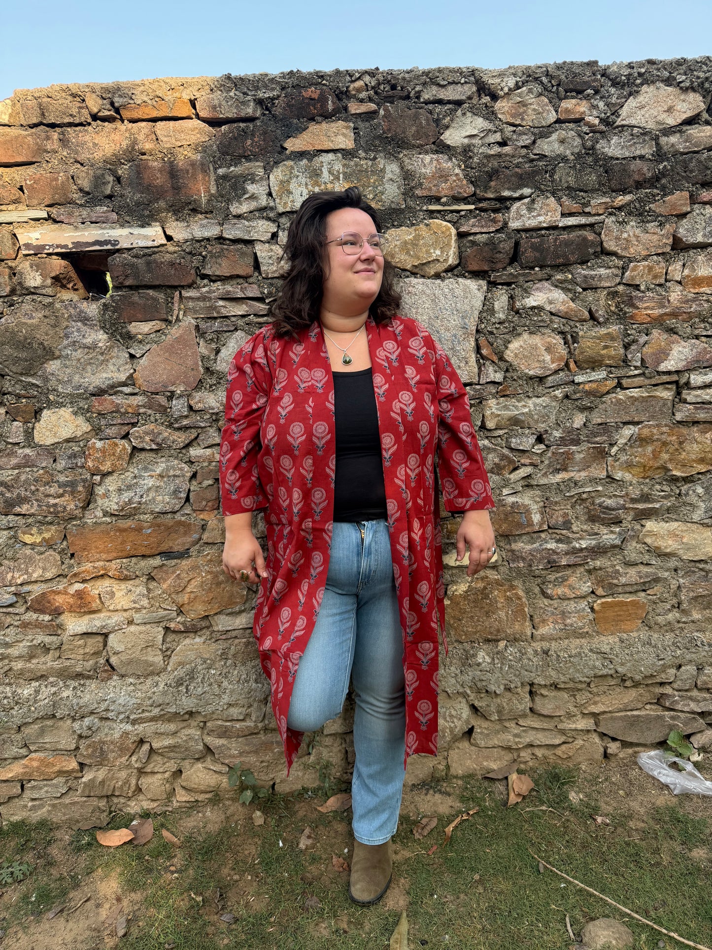 Katoenen kimono Tilora