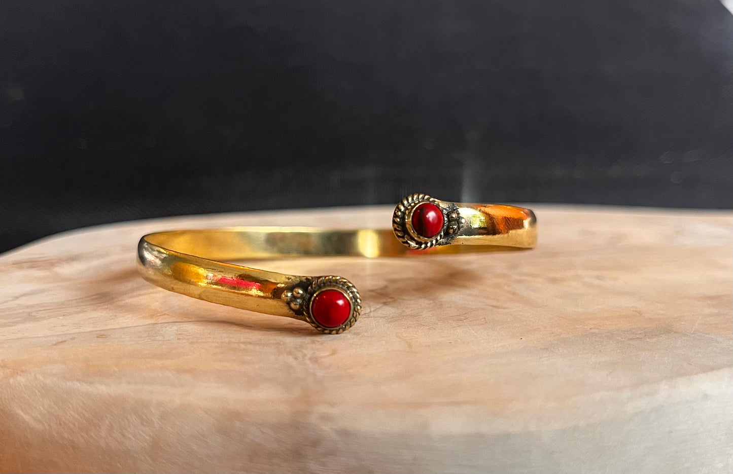 Messing armband Vaya