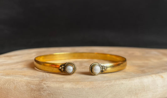 Messing armband Vaya