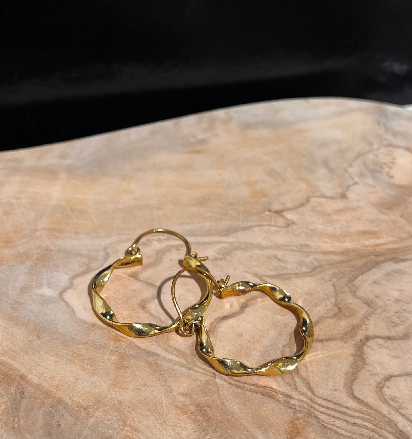 Messing oorbellen Raahat