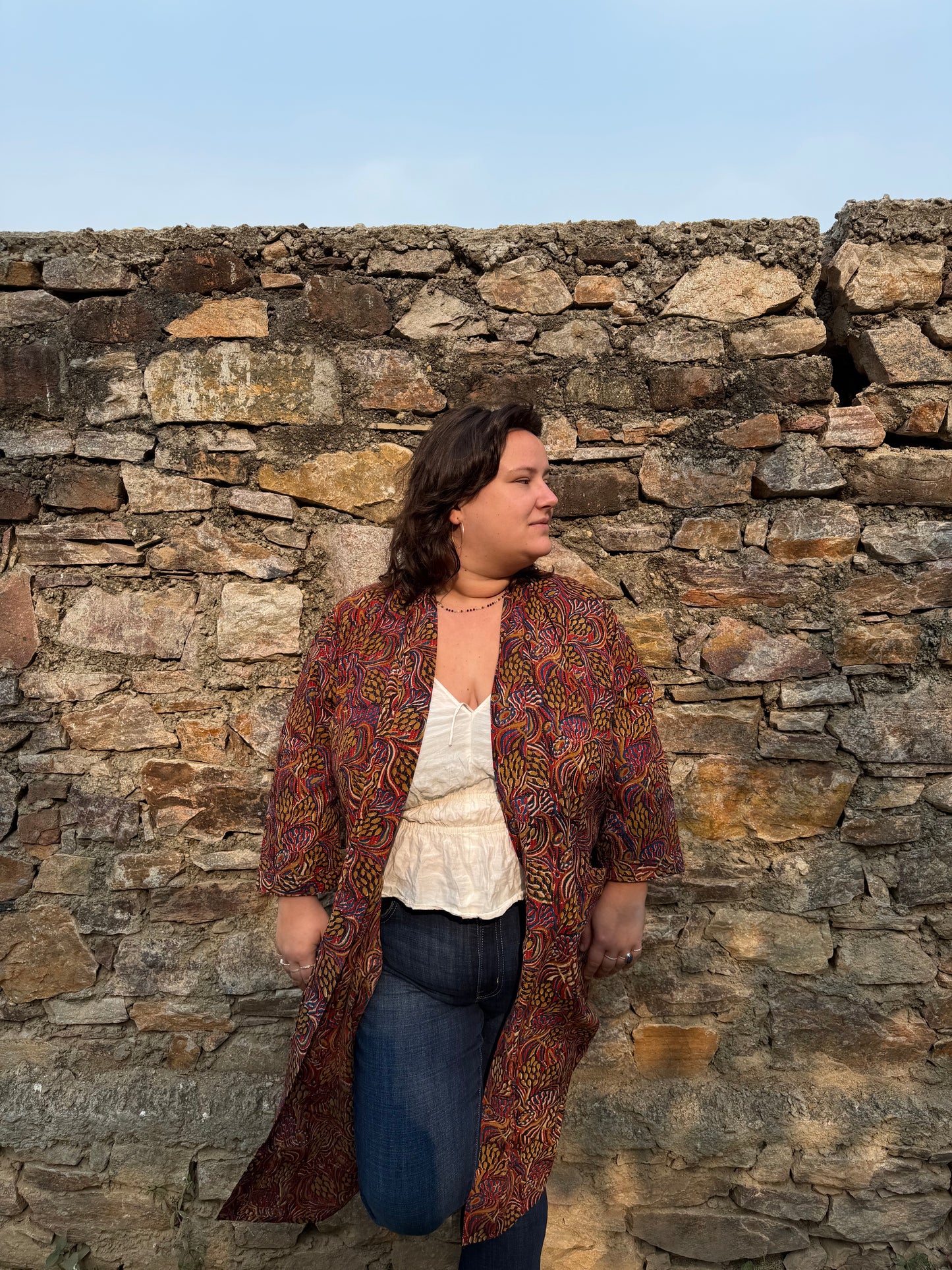 Kantha kimono Jodhpur