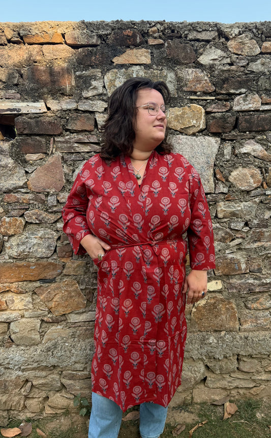 Katoenen kimono Tilora