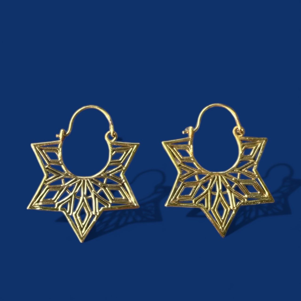 Messing oorbellen Pushkar