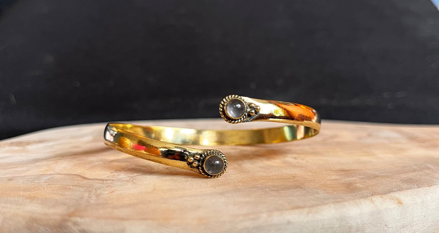 Messing armband Vaya