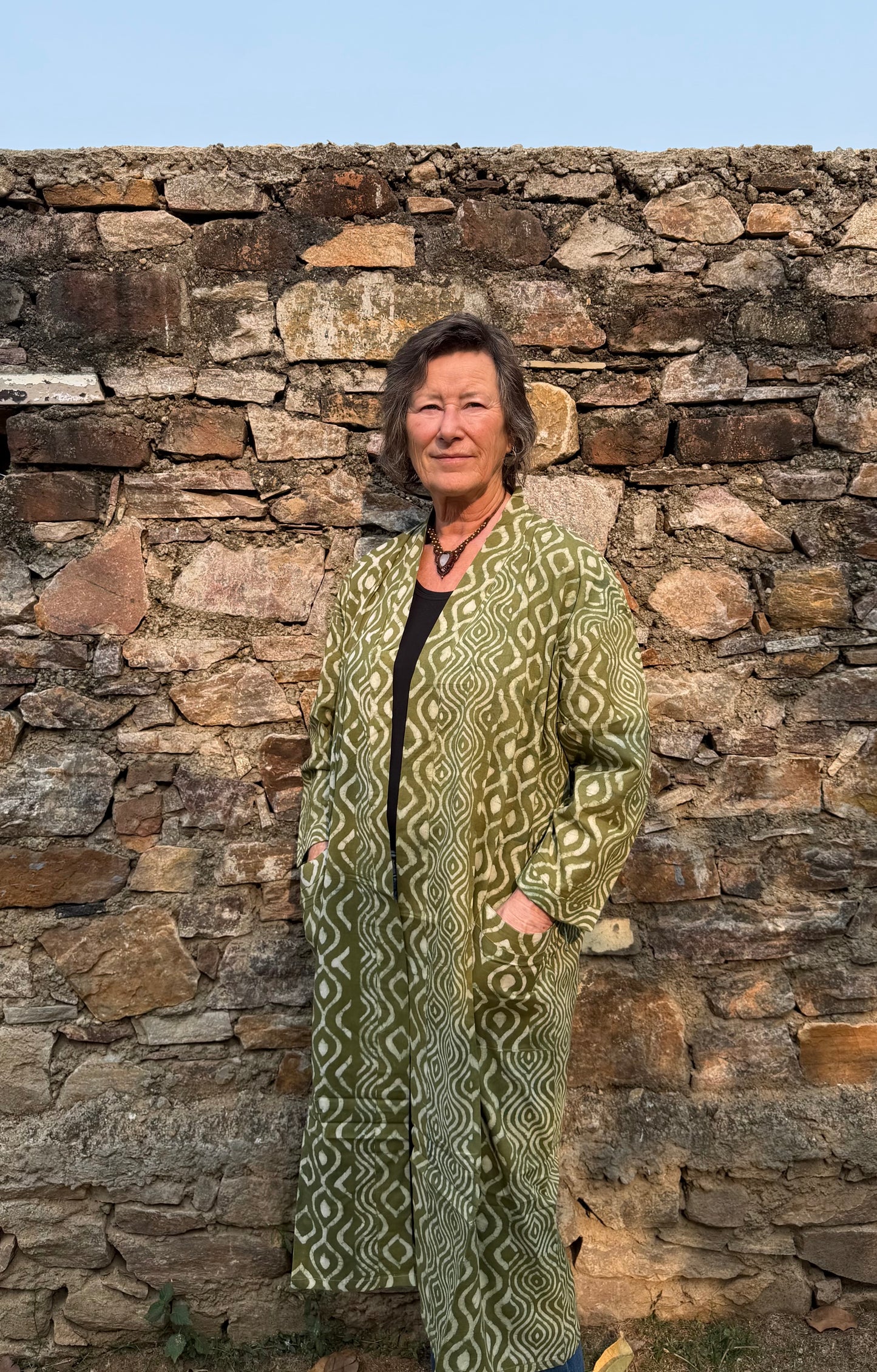 Katoenen kimono Degana