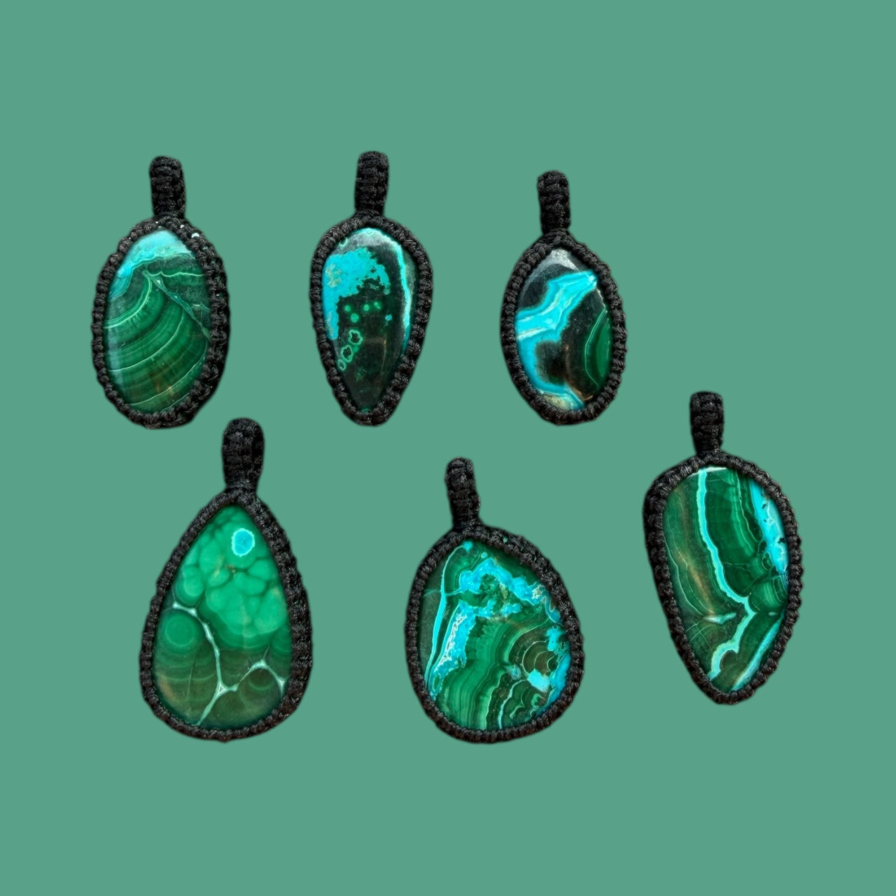 Macramé hanger Amazoniet