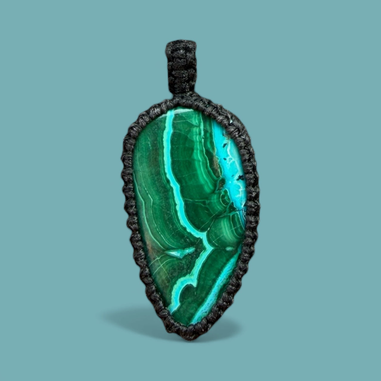 Macramé hanger Amazoniet