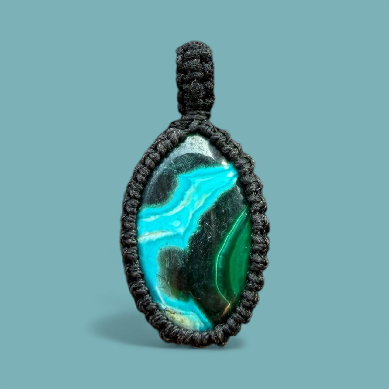 Macramé hanger Amazoniet