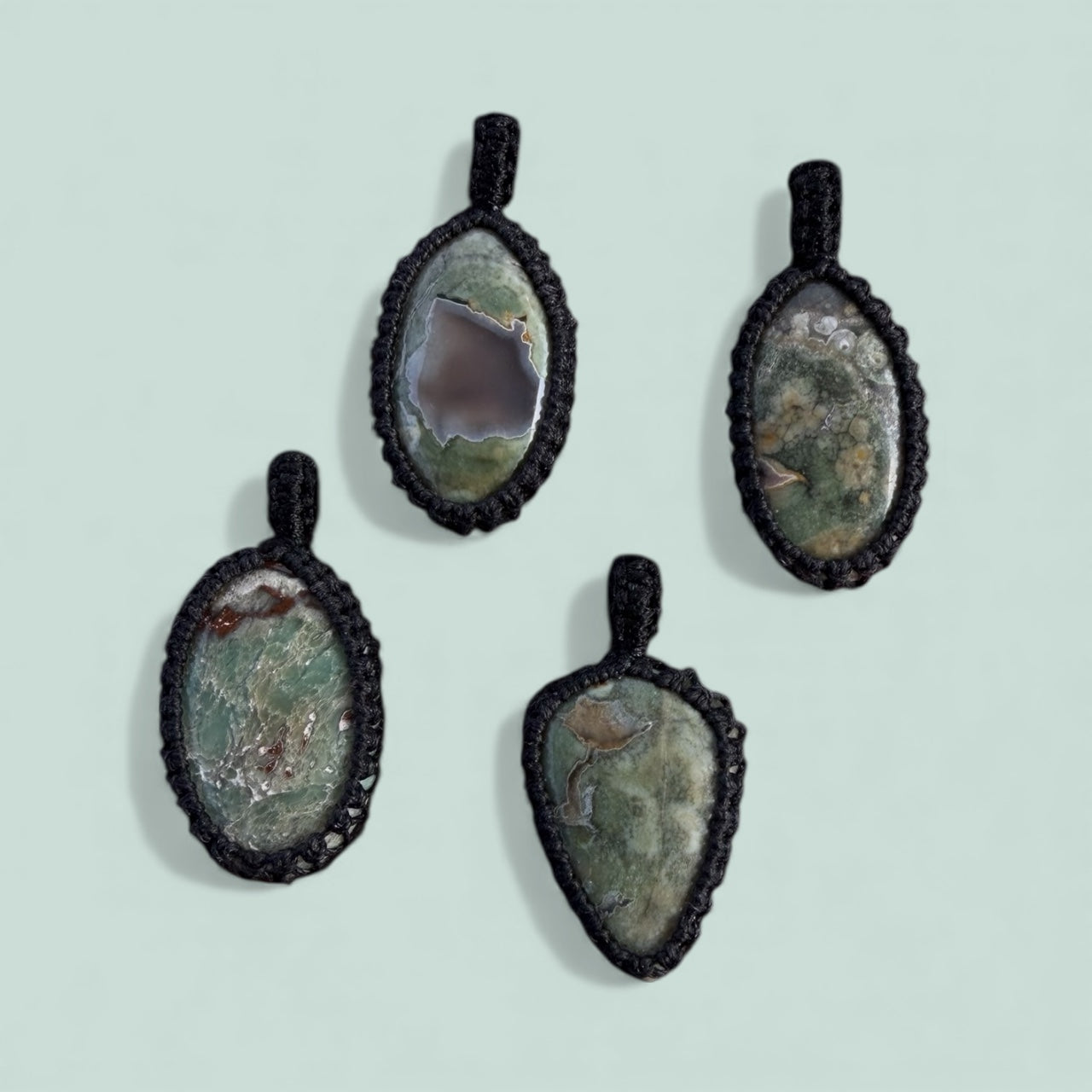 Macramé hanger oceaan Jasper