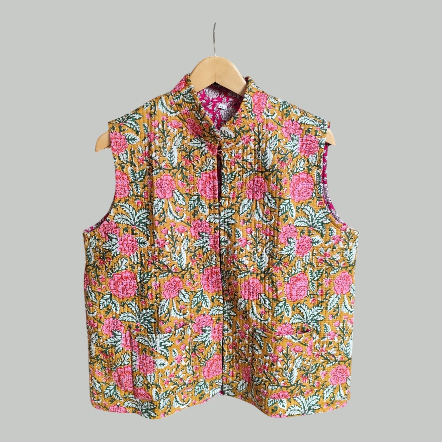 Katoenen gilet 49