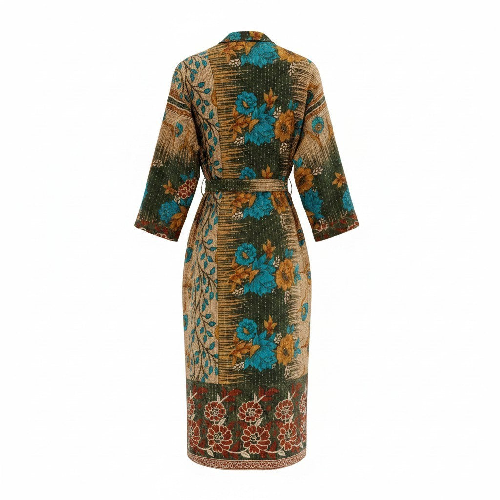 Lange kantha jas 4