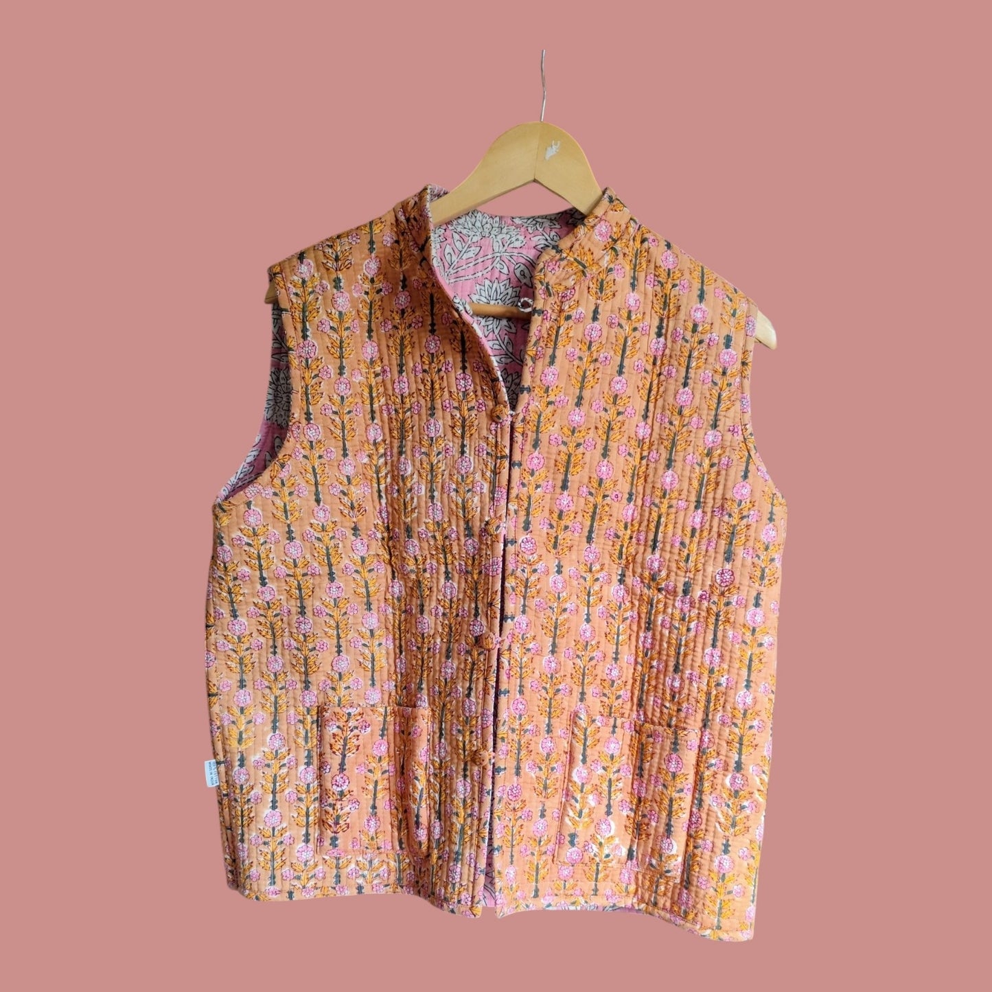 Katoenen gilet 52