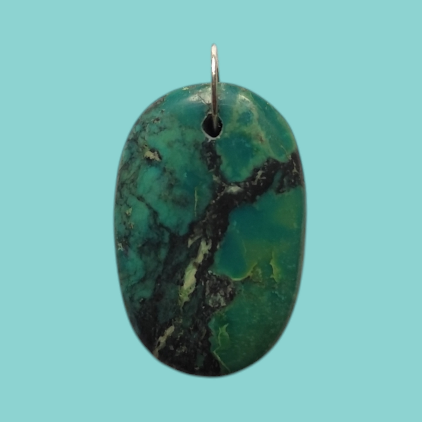 Tibetaanse turquoise hanger