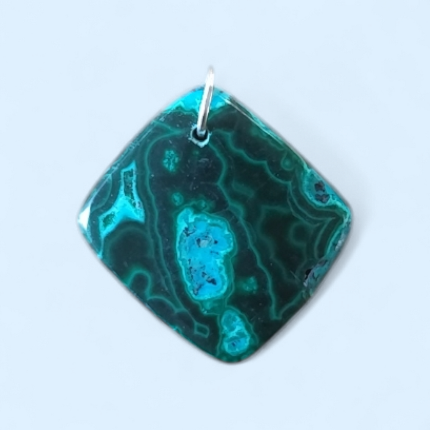 Hanger met amazoniet