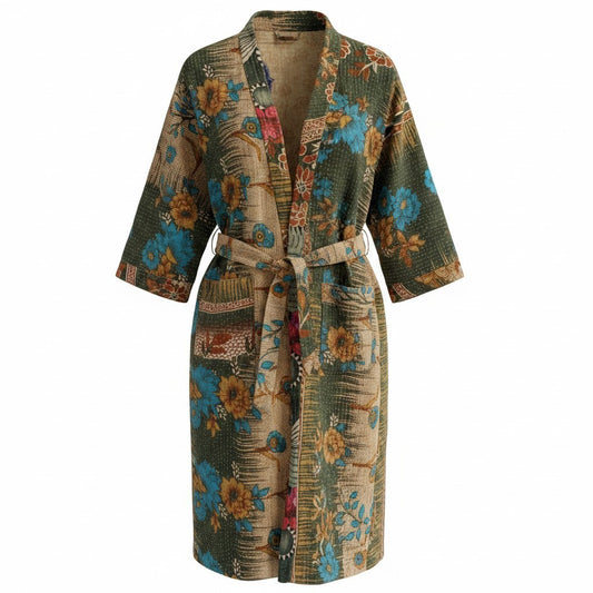 Lange kantha jas 4