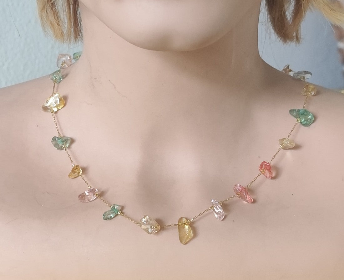 Ketting pastel multicolor
