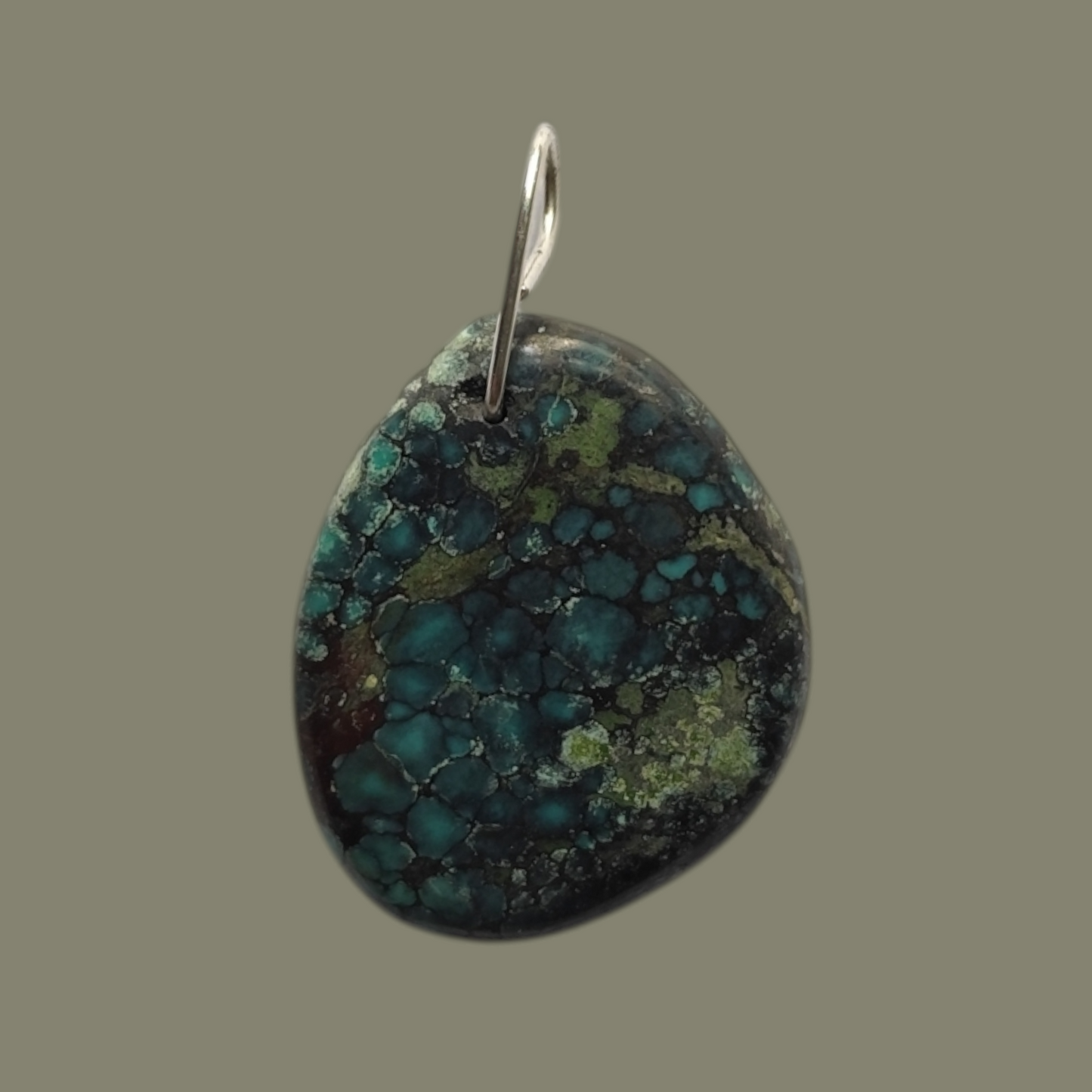 Tibetaanse turquoise hanger