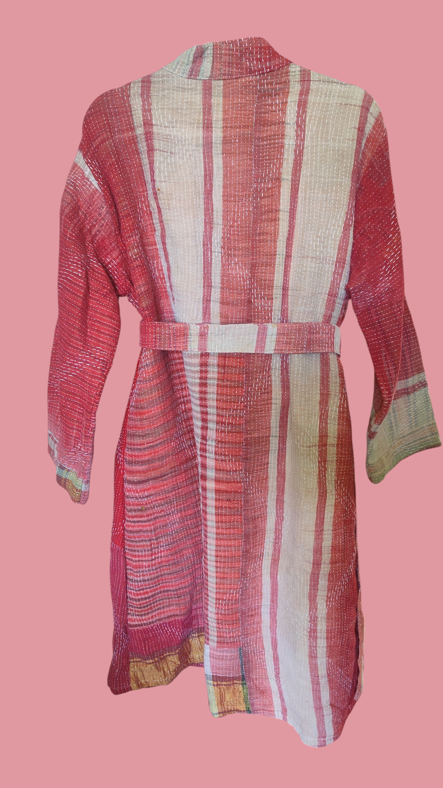 Kantha jas lang rood