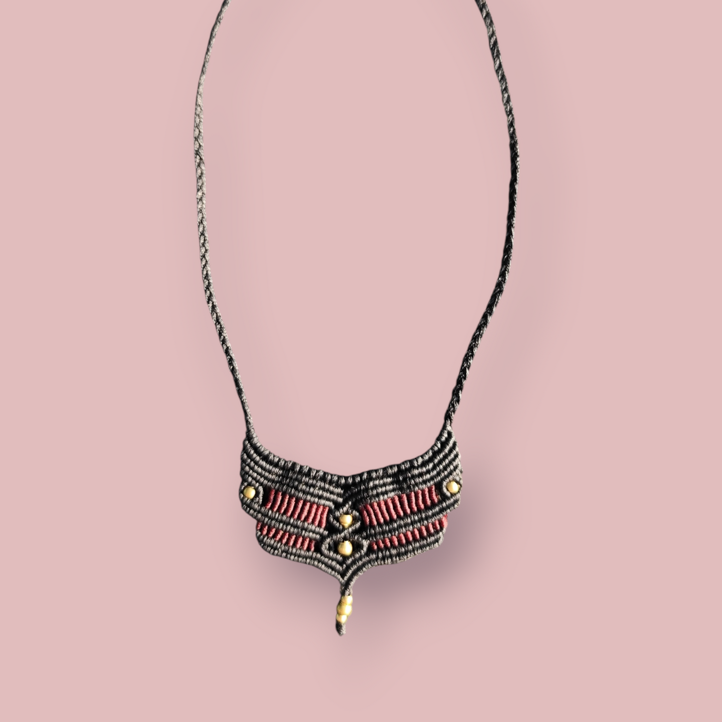 Macramé kettingen tweekleurig