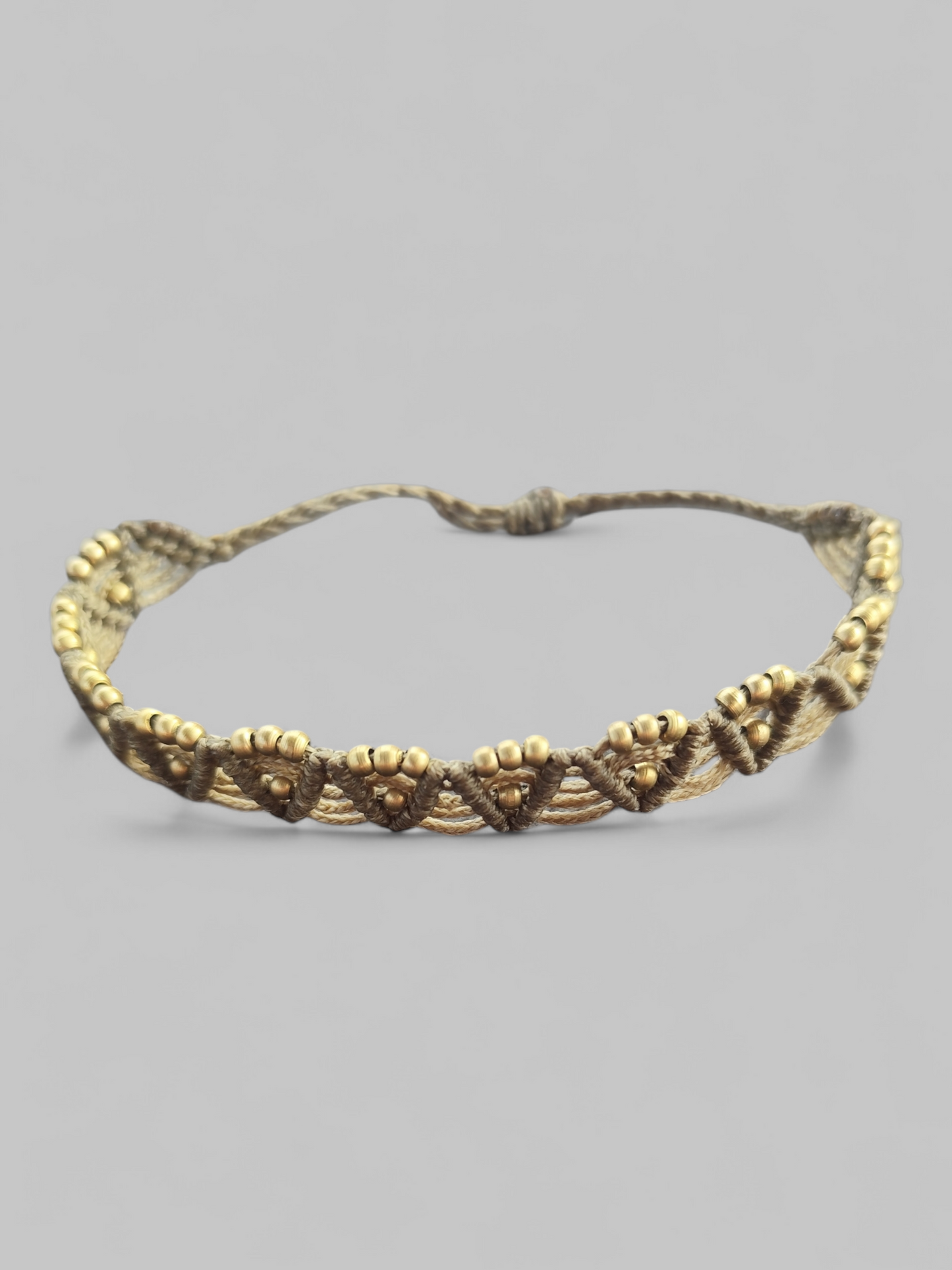 Macramé enkelbandje