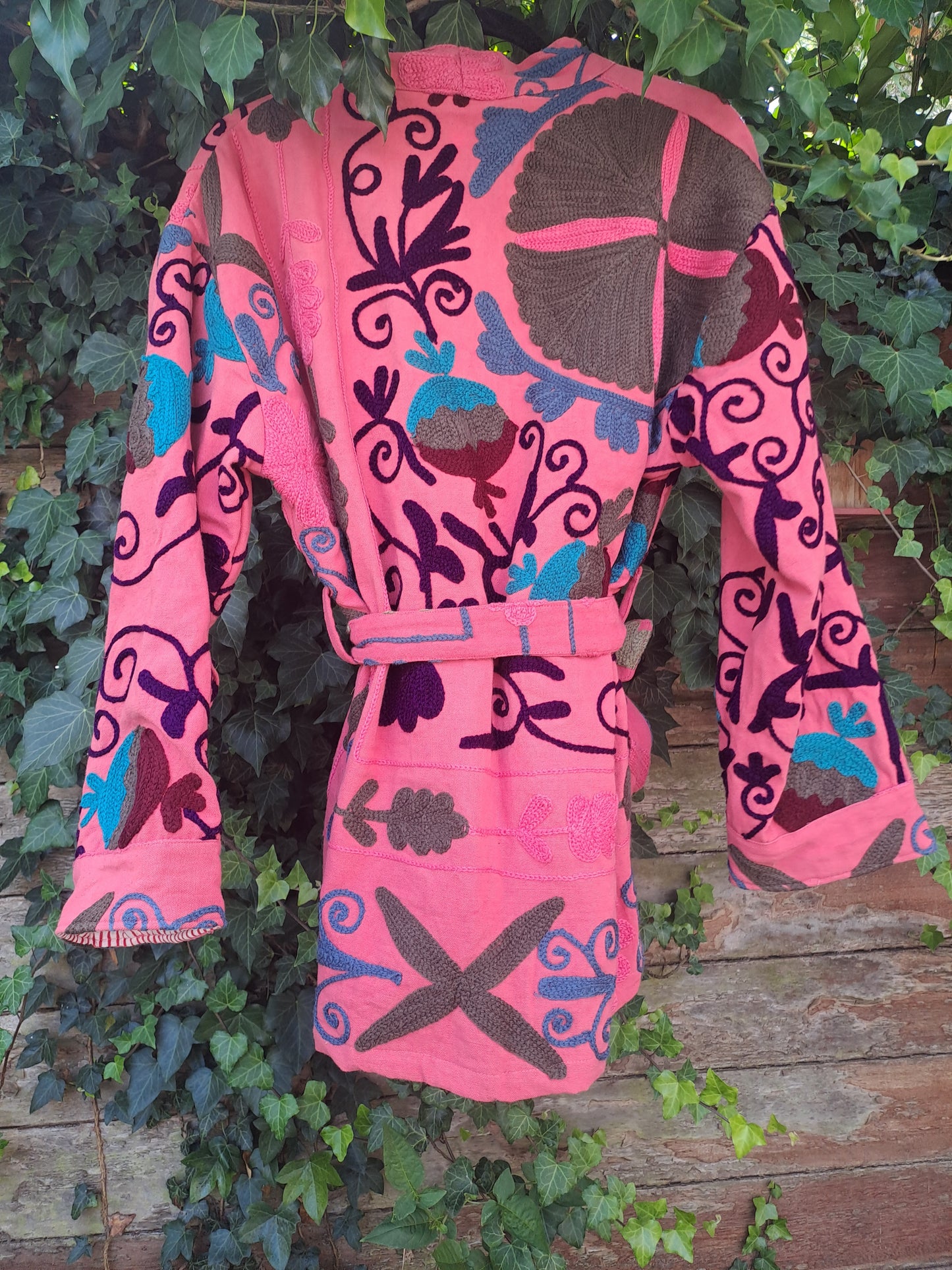Suzani jasje roze/rood
