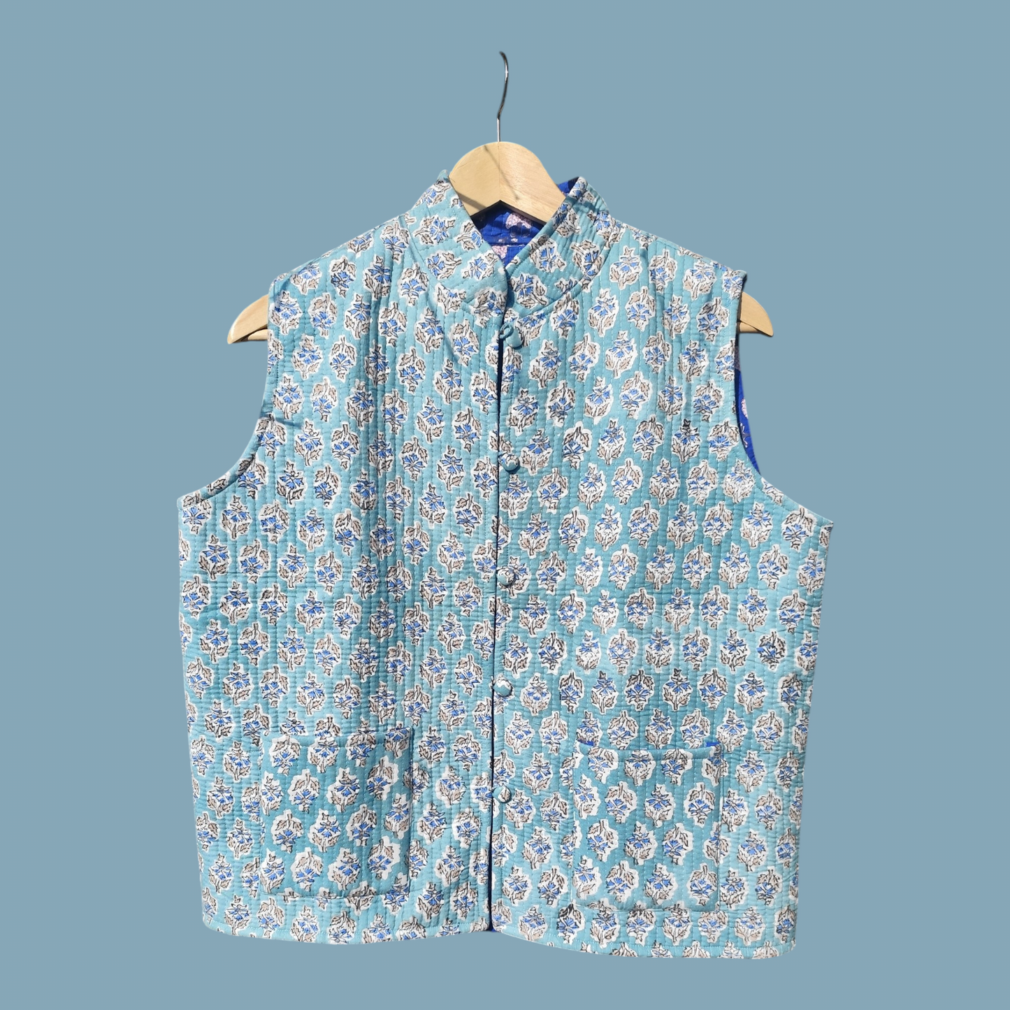 Katoenen gilet 11
