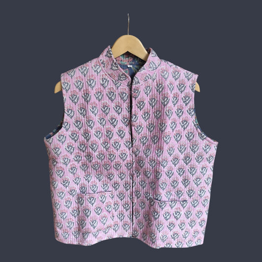 Katoenen gilet 48