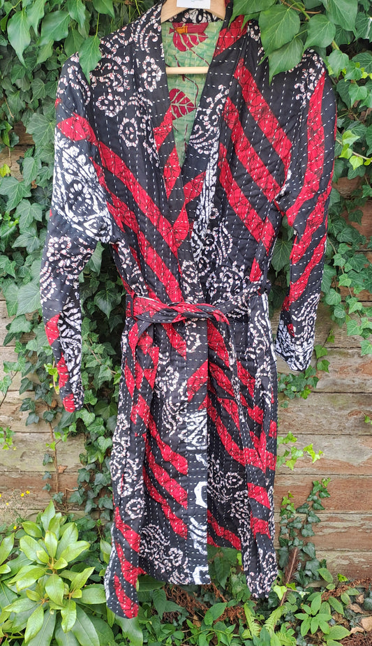Lange kantha jas 4