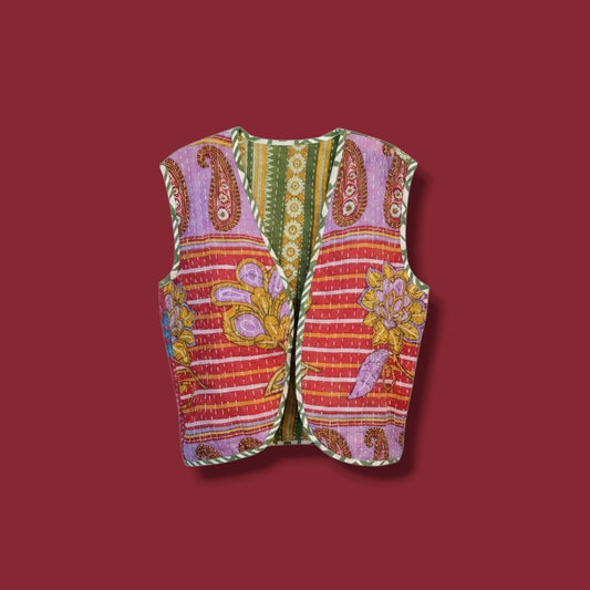 Kantha gilet 4